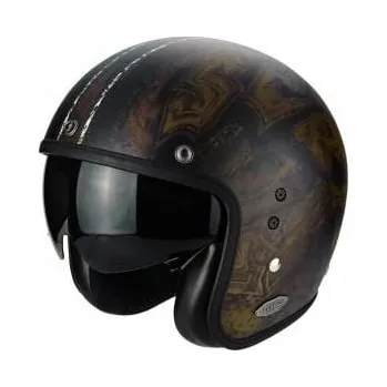 Helma na motorku Moto přilba SCORPION BELFAST URBEX matná khaki (Velikost: M) MCF_9352