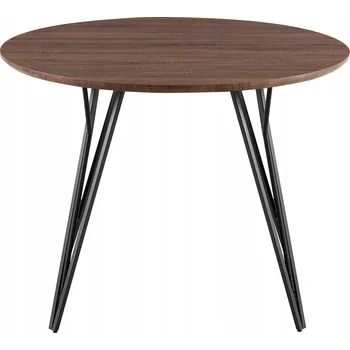 Konferenční stolek Industriální konferenční stolek ze dřeva Shadow Ořech Espresso / 80 cm