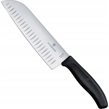Kuchyňský nůž Kuchařský nůž Santoku Swiss Classic s kulovou hranou, délka čepele 170 mm / celková délka 298 mm