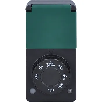 Elektrická zásuvka Hermetická Elektrická Zásuvka Solight , černá