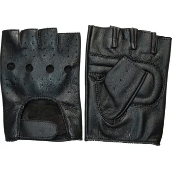 Moto rukavice Rukavice ROLEFF FAAKER bezprstové černé Vel: 3XL Výprodej zboží