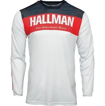 Moto dres THOR-HALLMAN DRES HALLMAN VZDUCH R/WH/BL (2910-6230) (Velikost: L) 2910-6230
