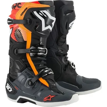 Moto obuv ALPINESTARS(MX) BOTY TECH 10 BK/GY/OR (2010020-1143-11) (Velikost: 11) 2010020-1143-11