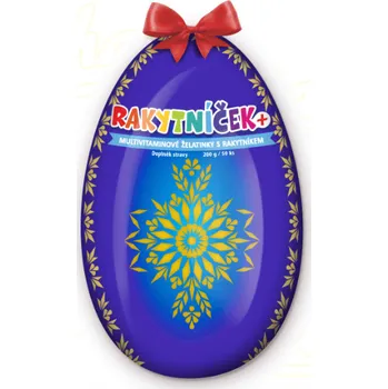Terezia RAKYTNICEK+ Plechové vajíčko, modré 50ks TEREZIA