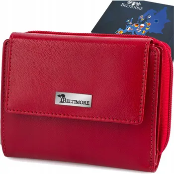 Peněženka Beltimore dámská peněženka z pravé kůže červená