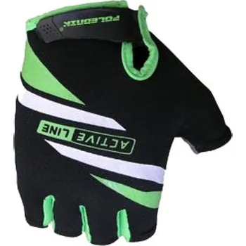 Sport Polednik Cyklistické rukavice Active zelené - velikost S