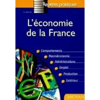 Reperes pratiques Economie de la France - Daniel Weber, Martina Frühaufová