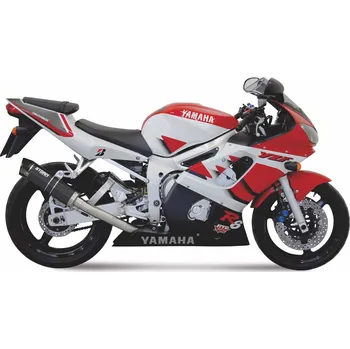 Auto-moto Koncovka výfuku STORM GP Y.003.LXSBC Černý s uhlíkovou koncovkou Y.003.LXSBC