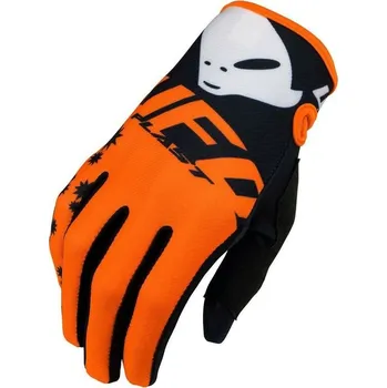 Moto rukavice Rukavice motokros UFO MIZAR - oranžové - velikost XXL () UF4431-07-XXL