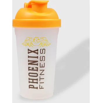 Shaker PHOENIX FITNESS Šejkr se sítkem Phoenix Fitness 500 ml ORANŽOVÁ