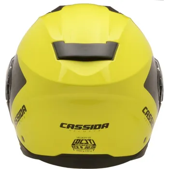 Helma na motorku přilba Velocity ST 2.1, CASSIDA (žlutá fluo/černá, plexi s přípravou pro Pinlock) (Velikost: S) 2H534898