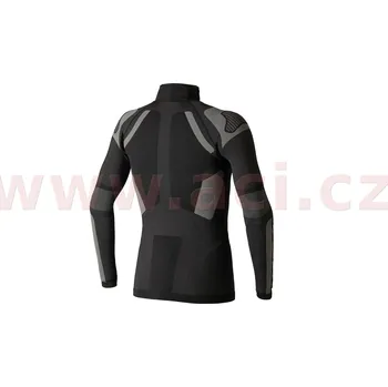 Pánské termo spodní prádlo termoprádlo s dlouhým rukávem SEAMLESS SHIRT, SPIDI (černá, vel. 2XL/3XL) (Velikost: L/XL) L77-010