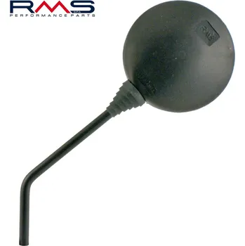 Zrcátko pro motocykl Zpětné zrcátko RMS 122760130 levý černý APRILIA MX 125 2004-2006