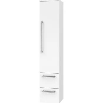 Koupelnový nábytek EBS Pure Skříňka vysoká 163x33 cm, bílá, pravá