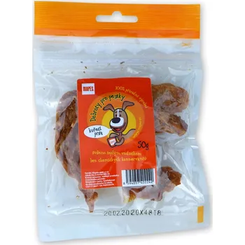 Pamlsek pro psa MAPES spol. s r.o. Jakub 44 285 33 Církvice MAPES Kuřecí prsa 50 g