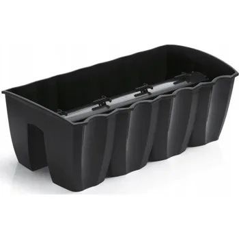 Květináč Květináč plast šedý Prosperplast 58,5 cm x 28,5 x 20,5 cm