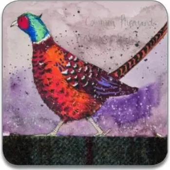 Obraz Korková podložka pod hrnek s motivem bažanta 10x1