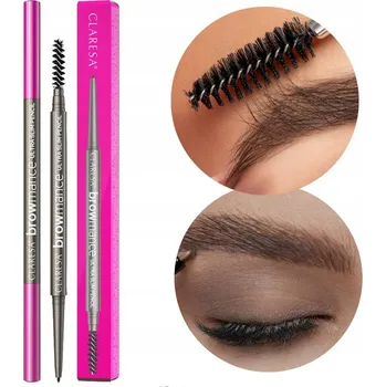Tužka na obočí Claresa Ultra tenká tužka na obočí Browmance 03 Deep brown (Hnědá)