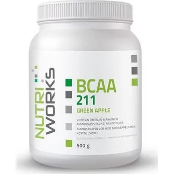 Aminokyselina NutriWorks BCAA 2:1:1 500 g