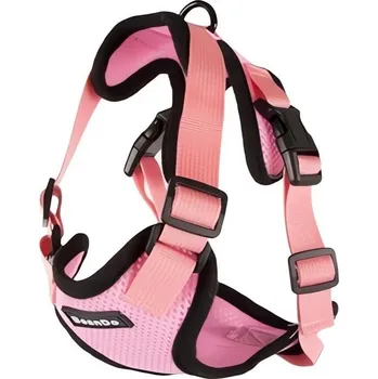 Verk 19343 Postroj pro psa s vodítkem vel. L, růžový