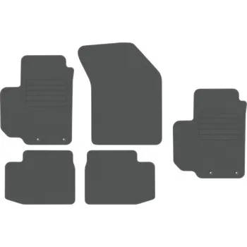 autokoberec Kobercové rohožky Edecor velurové 5 ks