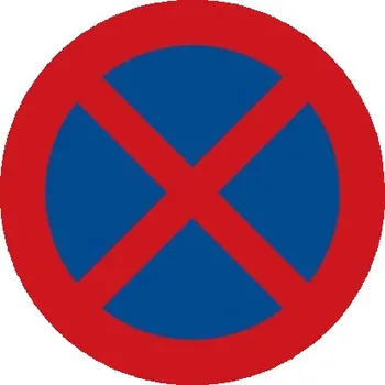 Dopravní značka Dopravní značka B28 - Zákaz zastavení - Standardní kruh 700mm