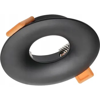 Bodové svítidlo Stropní svítidlo zapuštěné GTV 50 W GU10 9,8 cm černé