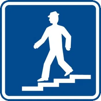 Dopravní značení Dopravní značka IP3 - Podchod nebo nadchod