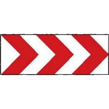 Dopravní značka Dopravní značka - Vodící tabule - Obdelník 1000x500mm