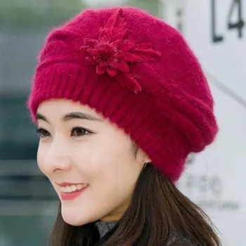 Čepice Bez značky zimní čepice beanie červená, velikost 58