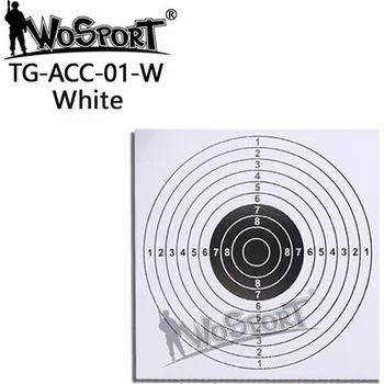 Náhradní bílé terče 14x14cm - 100ks. Wosport
