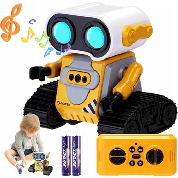 Robot Interaktivní Robot EMO Hračka Ovládání Gesty, Hudba, Tančí 360°, Svítící LED Oči