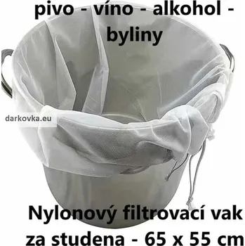 Filtrovací nylonový vak - síťovina 65 x 55 cm