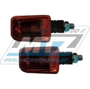 Auto-moto Blinkry Mini krátké hranaté - černé se zatmaveným sklem () 84-MIR7012-18