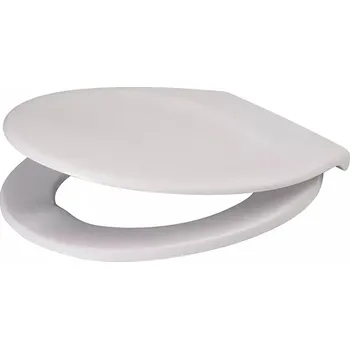 WC sedátko CERSANIT UNIVERSAL Pomalu padající duroplastové antibakteriální toaletní prkénko Snadno odnímatelné K98-0210