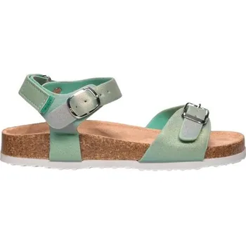 Dívčí sandály Dívčí sandály LOAP TARU K 34 Světle zelená, Hnědá