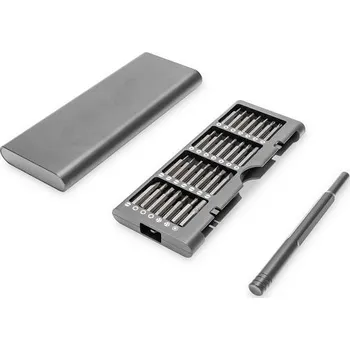 Šroubovák Digitus 57dílná sada přesných mechanických šroubováků pro mobilní telefon, notebook, PC, hodinky, brýle, konzole.
