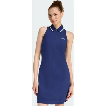 Dámské šaty ADIDAS Šaty Seasonal Essentials Colourpop with Embroidered Graphic XS BÍLÁ|MODRÁ