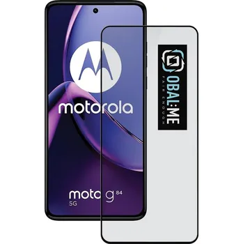 OBAL:ME 5D Tvrzené Sklo pro Motorola Moto G84 5G Black