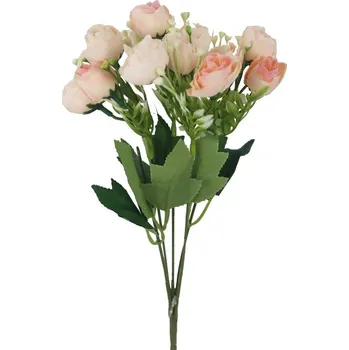 umělá květina Umělá kytice růží X8169-38