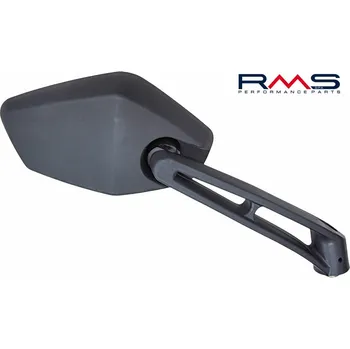 Zrcátko pro motocykl Zpětné zrcátko RMS 122770320 pravý černý APRILIA SR 50 Ditech Factory 2005-2013