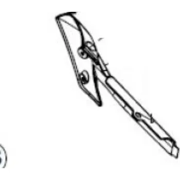 Dětská tříkolka Kryt nádrže TORROT BE91752TT-CNC-1 modrý pravý KIDS BE91752TT-CNC-1