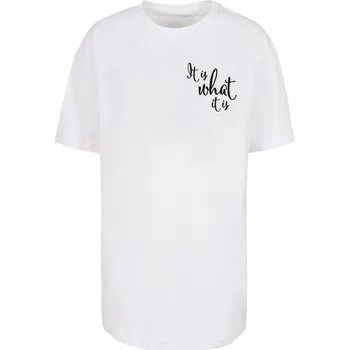 Dámské tričko Ladies It is what it is Oversized Boyfriend Tee XL