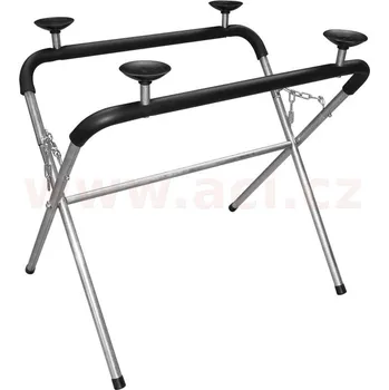 Nářadí na motocykly stojan na karosářské díly a autoskla s podpěrami a pěnovou ochranou (nosnost 230 kg) 040311