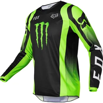 Moto dres FOX 180 Monster Jersey - Black MX 28142-001-MASTER