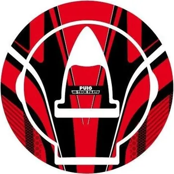 Motodoplněk Ochranné nálepky na víčko nádrže PUIG RADIKAL 6306R červená DUCATI Streetfighter 848 2012-2016