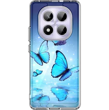 Pouzdro na mobilní telefon Kryt Xiaomi Redmi Note 14 Pro Image pevný Modří motýlci (obal neboli pouzdro na Xiaomi Redmi Note 14 Pro)