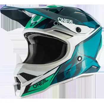 Helma na motorku Přilba O´Neal 3Series STARDUST bílá/modrá M (Velikost: M) 2H89417