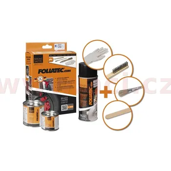 Autodoplněk FOLIATEC dvousložková barva na brzdové třmeny CARBON-ŠEDÁ (sada k aplikaci) 2170
