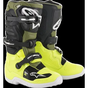 Moto obuv ALPINESTARS(MX) BOTY TECH7S FL/YL MGR/BK 7 (2015017-5561-7) (Velikost: 7) 2015017-5561-7